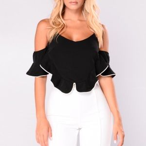 Off the shoulder top